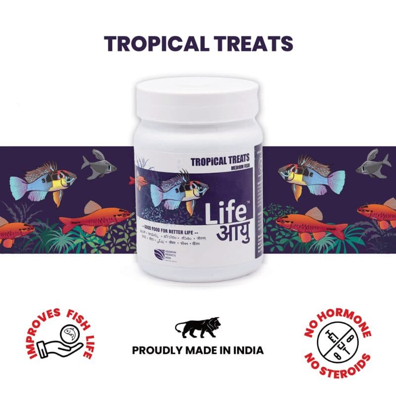 Life Aayu Tropical Treats Medium Fish
