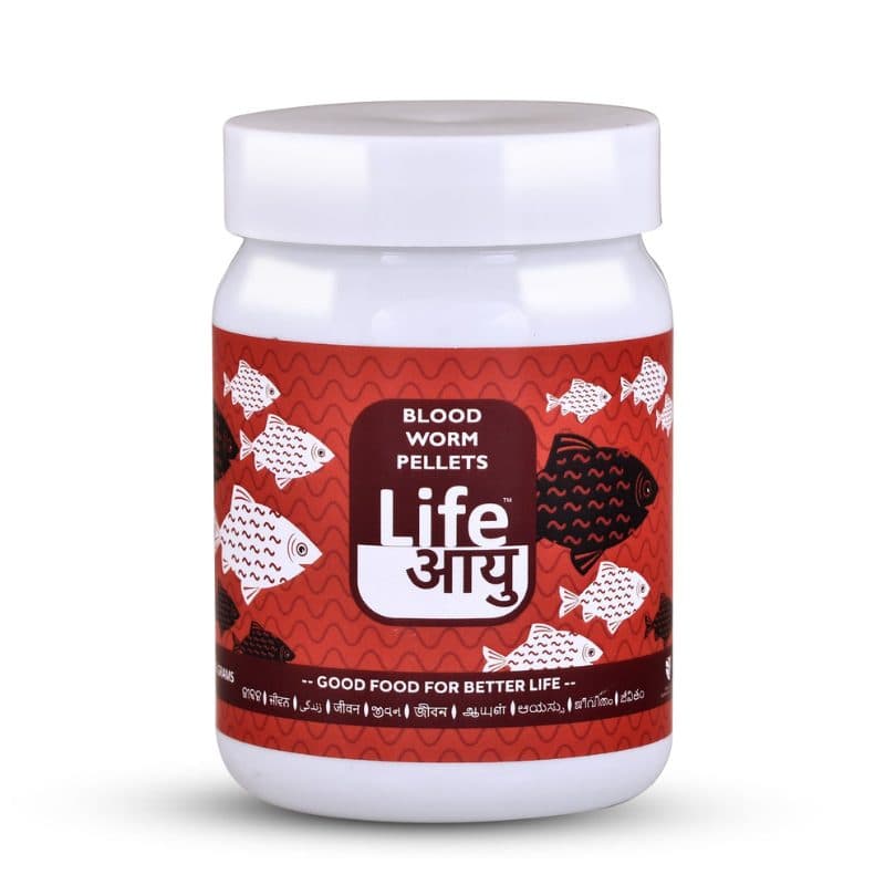 Life Aayu Blood Worm Pellets