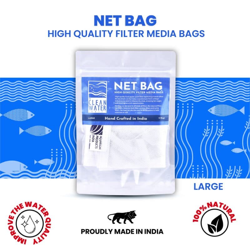 The CLEAN WATER SERIES Net Bag High Quality Filter media bags (2 bags)