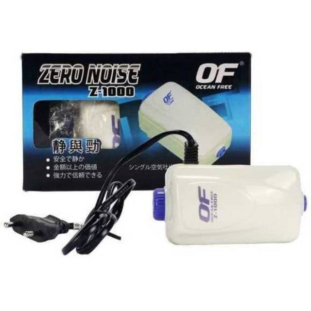 OF Ocean Free Zero Noise Z-1000 single outlet Air pump