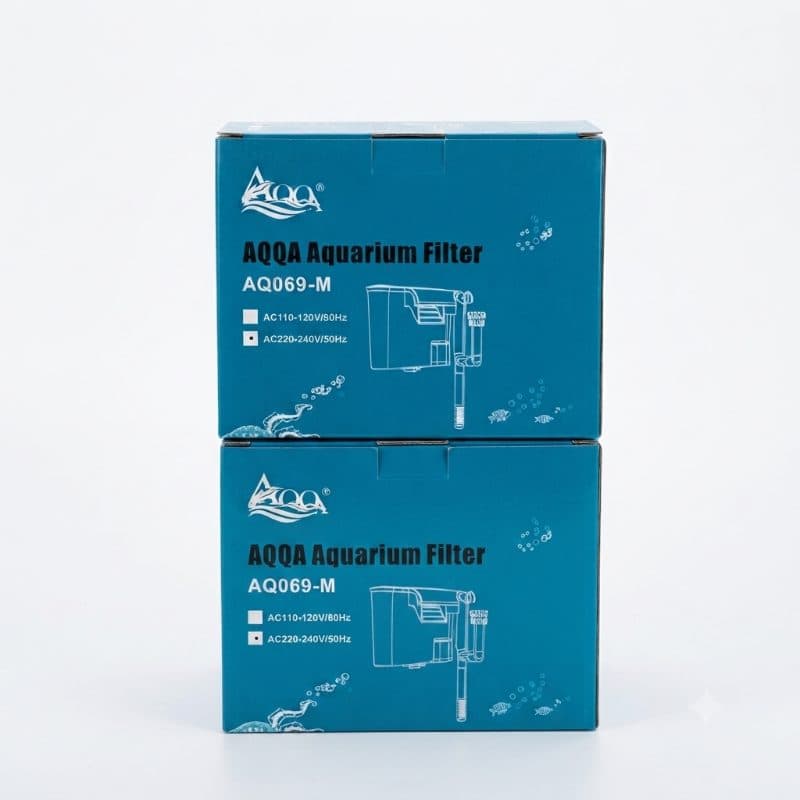 AQQA AQ069-5W 3-Stage Aquarium Hang On Back Filter
