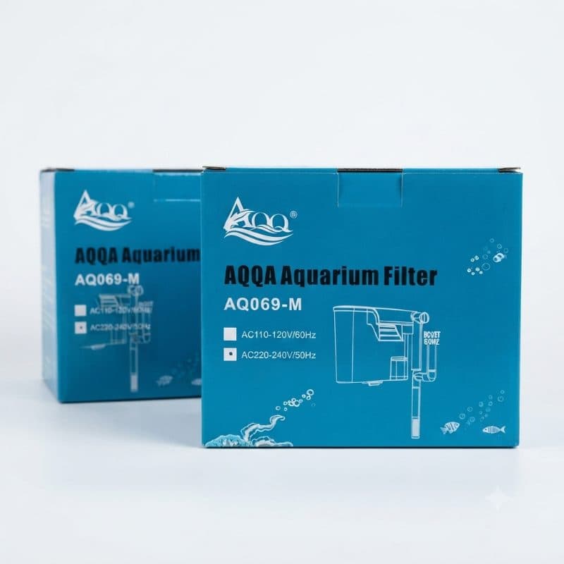 AQQA AQ069-6W 3-Stage Aquarium Hang On Back Filter