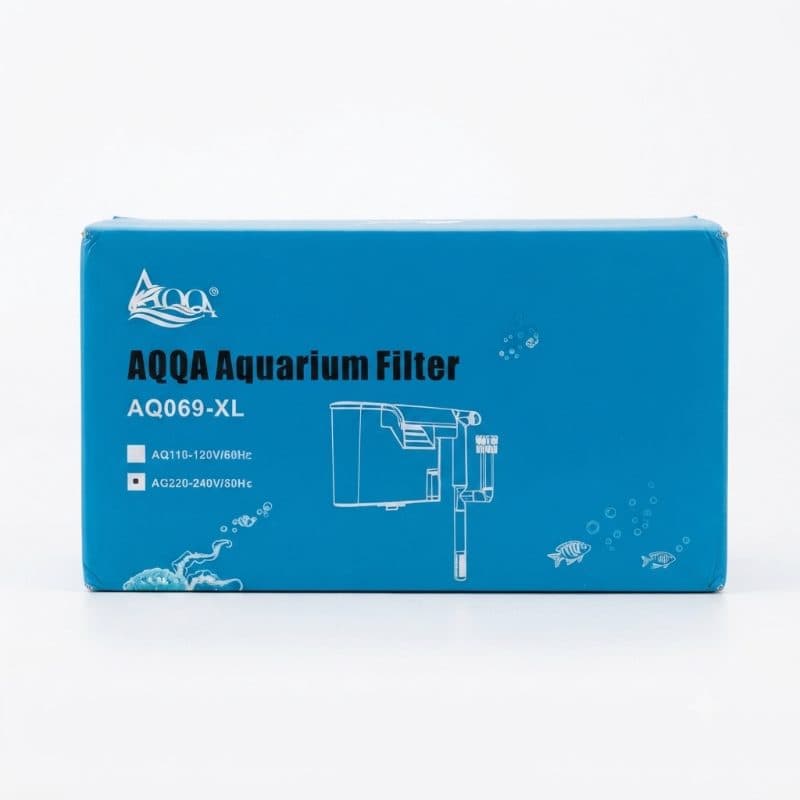 AQQA AQ069-4W 3-Stage Aquarium Hang On Back Filter