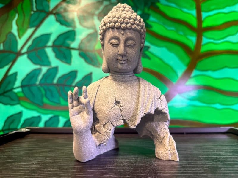 Peace Buddha Stone Statue 61