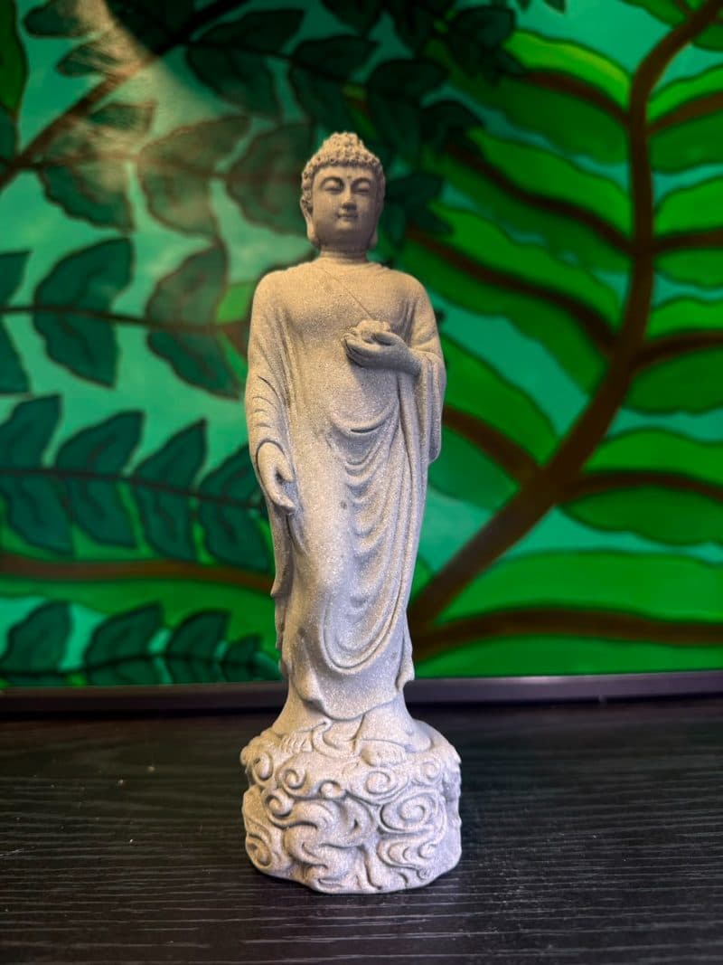 Peace Buddha Stone Statue 08