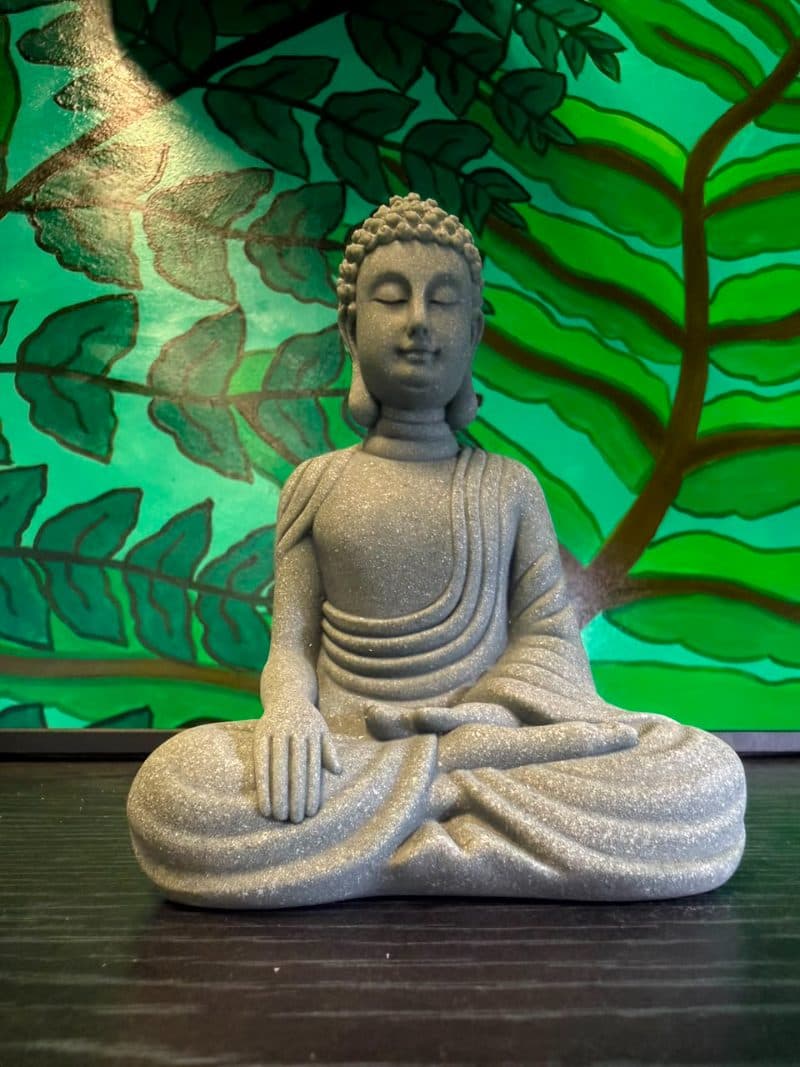 Peace Buddha Stone Statue 09
